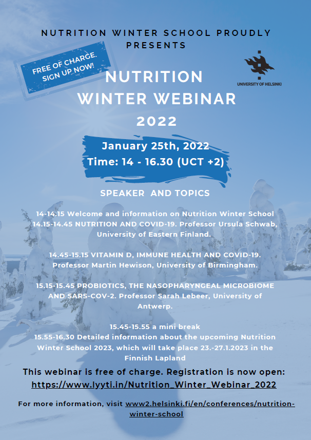 Nutrition Winter Webinar